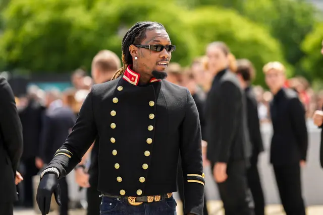 For the Dior Fashion Show, Offset channels Michael Jackson.