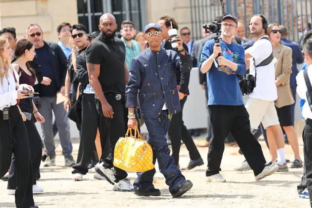 Pharrell Wins Paris Fashion Week With His $1M Louis Vuitton Speedy Bag