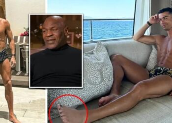 The reason Cristiano Ronaldo paints his toenails revealed, Mike Tyson does the same