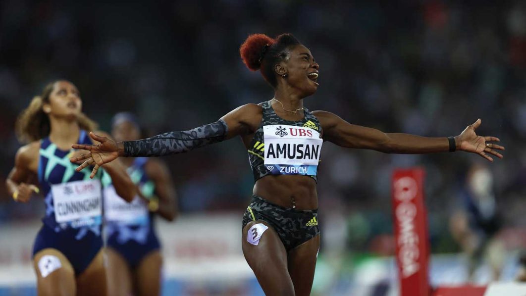 Nigeria Amusan wins gold at Stockholm Diamond League as Bamidele takes 400m silver