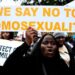 Anti-LGBTQ protest in Botswana draws hundreds