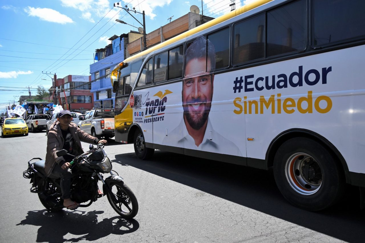 Rampant lawlessness looms over Ecuador election