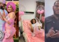 Moment Frodd shared news of his daughter’s birth with fellow housemates; names her on live TV (video)