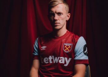 West Ham signed England midfielder James Ward-Prowse from Southampton on Monday… PHOTO: Twitter/WestHam