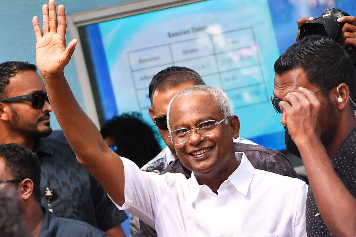 Maldives President Solih facing uphill re-election battle