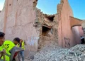 Buildings were damaged in the UNESCO World Heritage-listed old city of MarrakechImage: Abdelhak Balhaki/Reuter