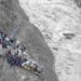 Chamoli: Rescue operations underway near Dhauliganga hydropower project after a glacier broke off in Joshimath causing a massive flood in the Dhauli Ganga river, in Chamoli district of Uttarakhand, Sunday, Feb. 7, 2021. (PTI Photo)(PTI02_07_2021_000196B)