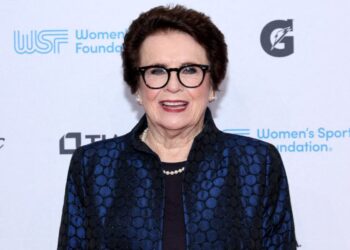 NEW YORK, NEW YORK – OCTOBER 12: Billie Jean King attends Women’s Sports Foundation’s Annual Salute To Women In Sports at Cipriani Wall Street on October 12, 2023 in New York City. Dia Dipasupil/Getty Images for WSF/AFP (Photo by Dia Dipasupil / GETTY IMAGES NORTH AMERICA / Getty Images via AFP)