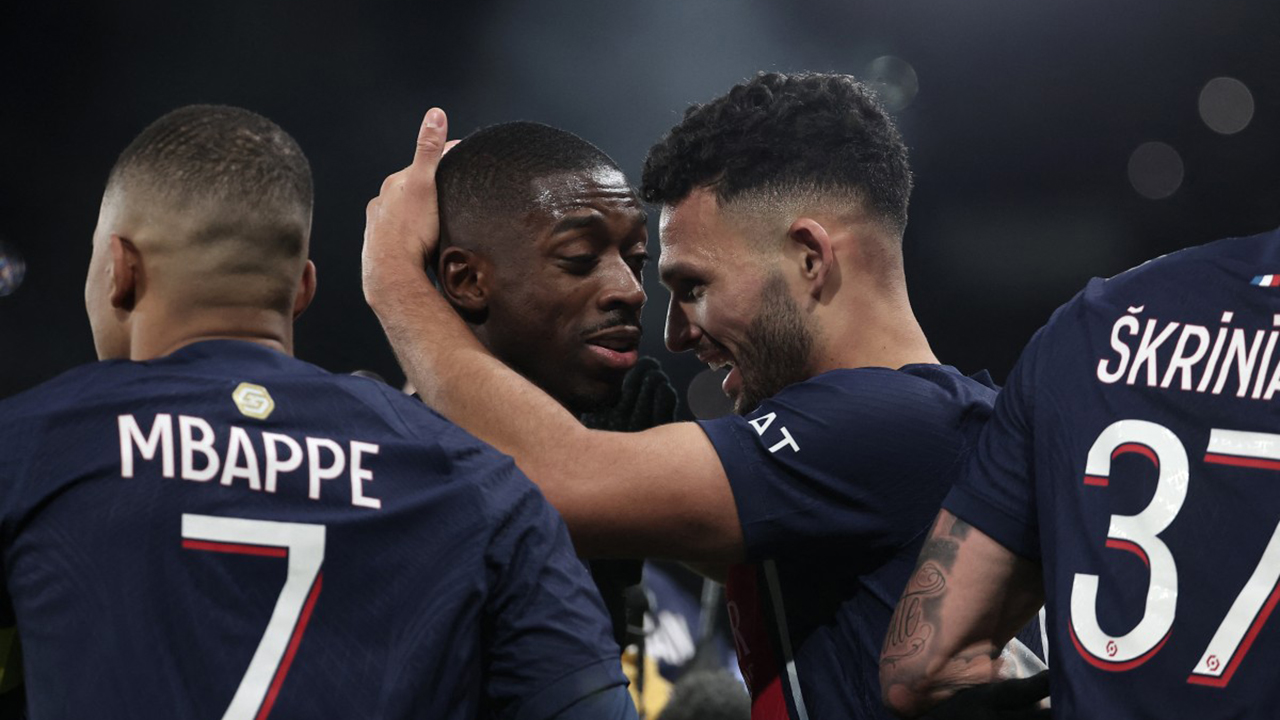 Five-star PSG rout Monaco ahead of Newcastle clash