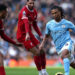 Liverpool's English defender #66 Trent Alexander-Arnold (L) vies with Manchester City's Dutch defender #06 Nathan Ake during the English Premier League football match between Manchester City and Liverpool at the Etihad Stadium in Manchester, north west England, on November 25, 2023. (Photo by Darren Staples / AFP) / RESTRICTED TO EDITORIAL USE. NO USE WITH UNAUTHORIZED AUDIO, VIDEO, DATA, FIXTURE LISTS, CLUB/LEAGUE LOGOS OR 'LIVE' SERVICES. ONLINE IN-MATCH USE LIMITED TO 120 IMAGES. AN ADDITIONAL 40 IMAGES MAY BE USED IN EXTRA TIME. NO VIDEO EMULATION. SOCIAL MEDIA IN-MATCH USE LIMITED TO 120 IMAGES. AN ADDITIONAL 40 IMAGES MAY BE USED IN EXTRA TIME. NO USE IN BETTING PUBLICATIONS, GAMES OR SINGLE CLUB/LEAGUE/PLAYER PUBLICATIONS. - RESTRICTED TO EDITORIAL USE. No use with unauthorized audio, video, data, fixture lists, club/league logos or 'live' services. Online in-match use limited to 120 images. An additional 40 images may be used in extra time. No video emulation. Social media in-match use limited to 120 images. An additional 40 images may be used in extra time. No use in betting publications, games or single club/league/player publications. /