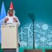 COP28 president Sultan Ahmed Al Jaber sepaks during the opening ceremony of the COP28 United Nations climate summit in Dubai on November 30, 2023. – The UN climate conference opened in Dubai on November 30 with nations under pressure to increase the urgency of action on global warming and wean off fossil fuels, amid intense scrutiny of oil-rich hosts UAE. (Photo by Giuseppe CACACE / AFP)