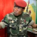 Guinea's former military ruler Moussa Dadis Camara speaks at his office at the Alpha Yaya Diallo camp in Conakry in 2009 [File: Seyllou/AFP]