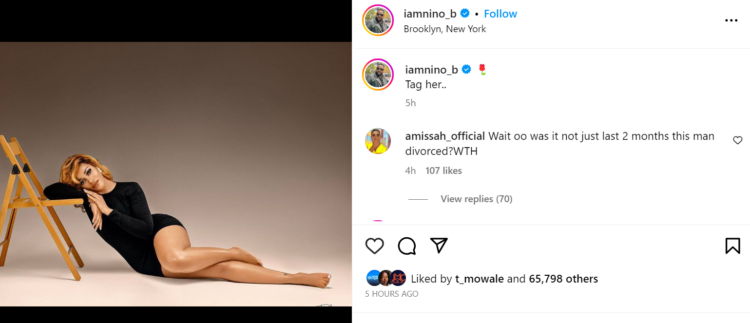 “Our wife???” – Bolanle Ninalowo sparks reactions after sharing a picture of his female colleague