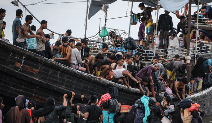 Rejected Rohingya boat sighted off Indonesia coast: official