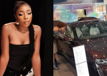 Burna Boy’s sister, Nissi purchases 2024 Porsche Taycan [Video]