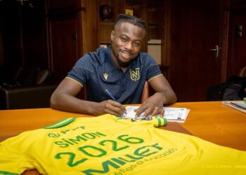 Moses Simon extends contract at Nantes until 2026