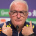 Dorival Junior speaks during his presentation as the new coach of the Brazilian national football team, at the headquarters of the Brazilian Football Confederation (CBF) in Rio de Janeiro, Brazil, on January 11, 2024. - Sao Paulo FC boss Dorival Junior replaces Fernando Diniz was fired from the five-time world champions following a string of losses. "It's a personal dream come true," the 2023 Copa do Brasil-winning coach said in a statement posted by Sao Paulo on X, formerly Twitter, on January 7, after days of speculation he would be named to take over struggling Brazil. (Photo by Daniel RAMALHO / AFP)